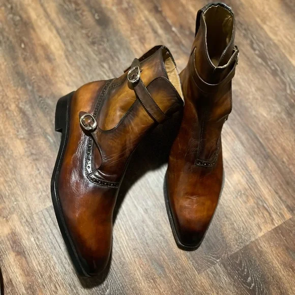 idris immanial | Shoes | Handmade Double Monk Boots | Poshmark display picture 3